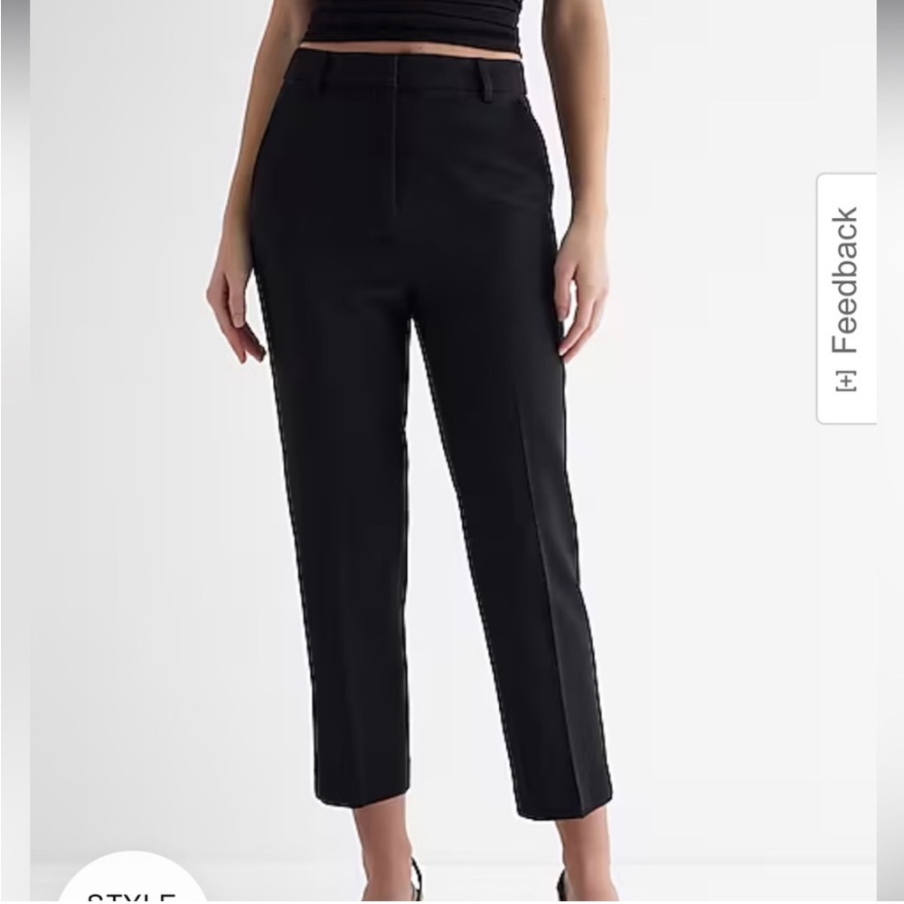 High Rise Ankle Trouser